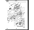 Frigidaire FRT24WRAD0 ice maker and installation parts diagram
