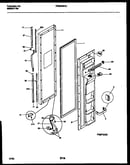 Freezer door parts