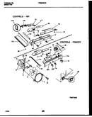 Refrigerator control assembly, damper control assembly and f