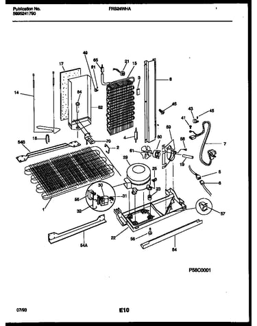 System and automatic defrost parts