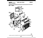 Frigidaire FAC053S7A1 cabinet parts diagram