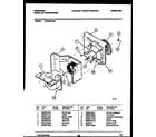 Frigidaire FAC083S7A2 air handling parts diagram