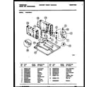 Frigidaire FAC073S7A1 system parts diagram
