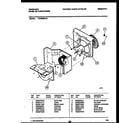 Frigidaire FAC053S7A2 air handling parts diagram