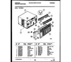 Frigidaire FAS183S2A1 cabinet parts diagram