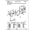 Frigidaire FAS183S2A1 electrical parts diagram