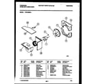 Frigidaire FAS183S2A1 air handling parts diagram