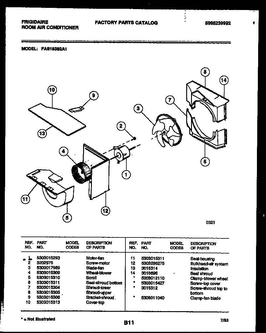 Air handling parts