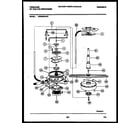 Frigidaire DW6300AWW1 motor pump parts diagram