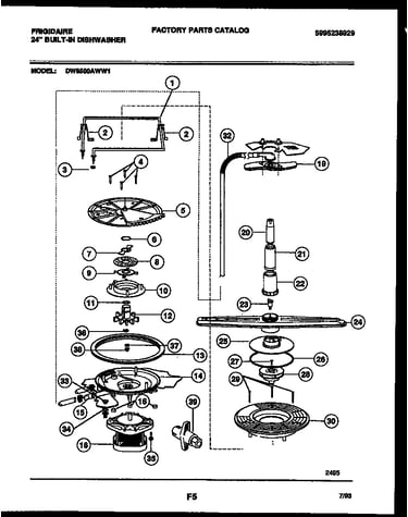 Motor pump parts