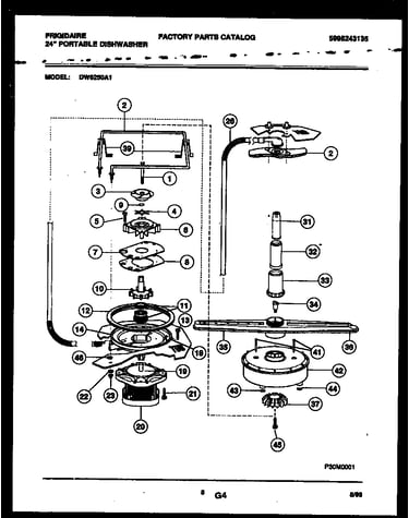 Motor pump parts