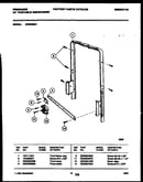 Motor and front frame assembly