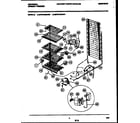 Universal/Multiflex (Frigidaire) MFU21M3AW1 system and electrical parts diagram