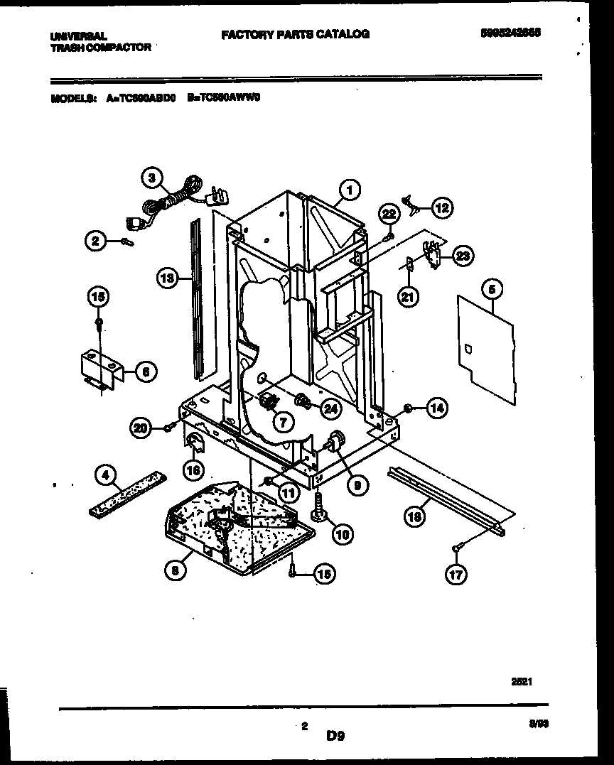 Interior parts
