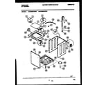 Frigidaire WA5800AWW2 cabinet parts diagram