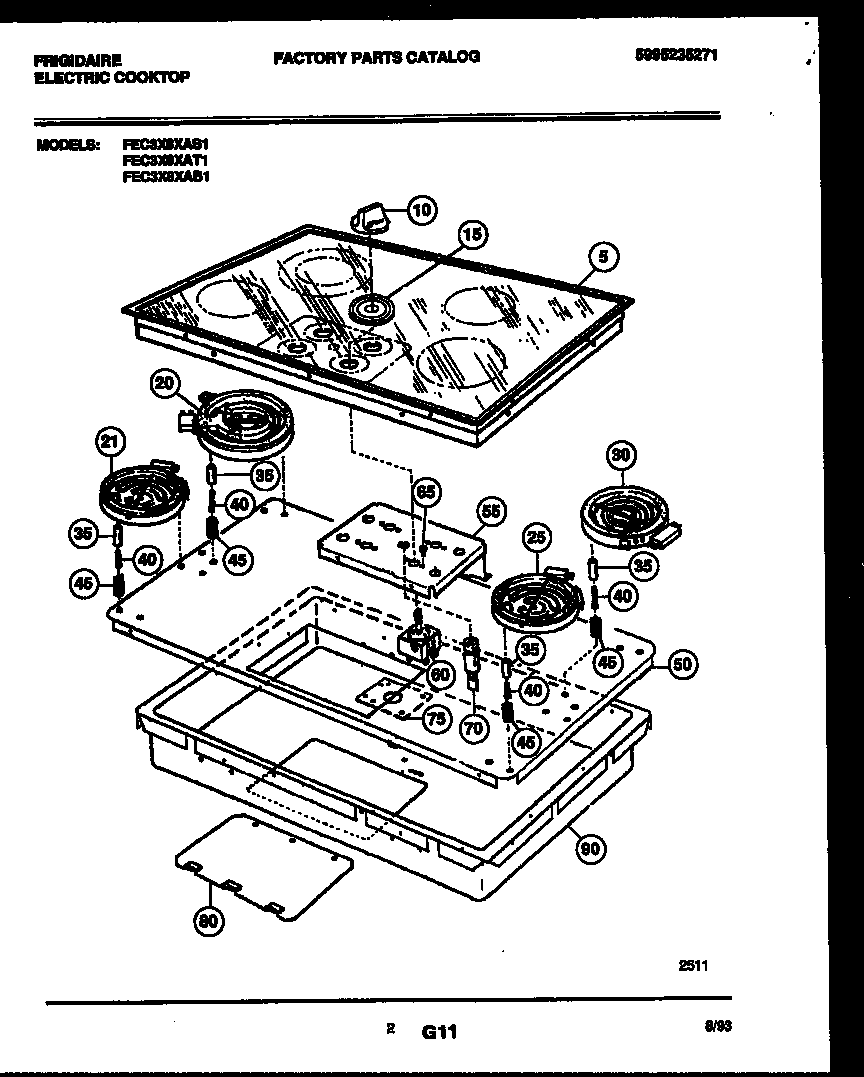 COOKTOP PARTS