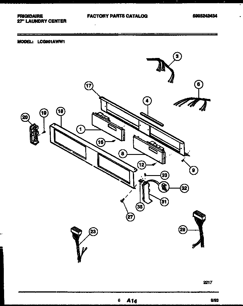 CONSOLE AND CONTROL PARTS