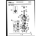 Frigidaire LCG901ADD1 transmission parts diagram