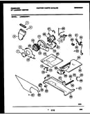 Motor, blower and cabinet parts