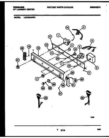 Console and control parts