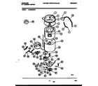 Frigidaire LCE702AWW1 tub detail diagram