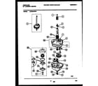Frigidaire LCE702ADD1 transmission parts diagram