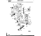 Universal/Multiflex (Frigidaire) MRS22WHAD0 cabinet parts diagram