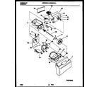 Universal/Multiflex (Frigidaire) MRS24WHAW0 ice dispenser diagram