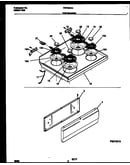 Cooktop and drawer parts