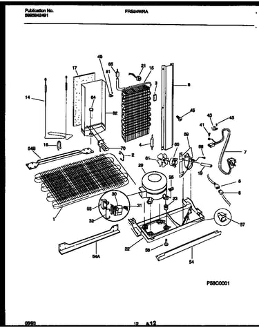 System and automatic defrost parts
