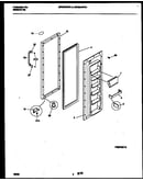 Refrigerator door parts