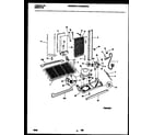 Universal/Multiflex (Frigidaire) MRS24WRAD0 system and automatic defrost parts diagram