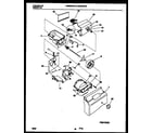 Universal/Multiflex (Frigidaire) MRS22WRAW0 ice dispenser diagram