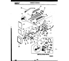 Universal/Multiflex (Frigidaire) MRS22WRAW0 ice maker and installation parts diagram