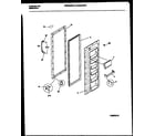 Universal/Multiflex (Frigidaire) MRS22WRAW1 refrigerator door parts diagram
