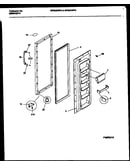 Refrigerator door parts