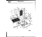Universal/Multiflex (Frigidaire) MRS24WRAW1 system and automatic defrost parts diagram