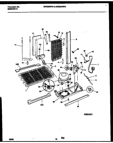 System and automatic defrost parts
