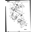 Universal/Multiflex (Frigidaire) MRS22WRAD1 ice dispenser diagram