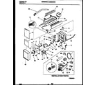 Universal/Multiflex (Frigidaire) MRS24WRAW1 ice maker and installation parts diagram