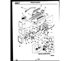 Universal/Multiflex (Frigidaire) MRS22WRAW1 ice maker and installation parts diagram