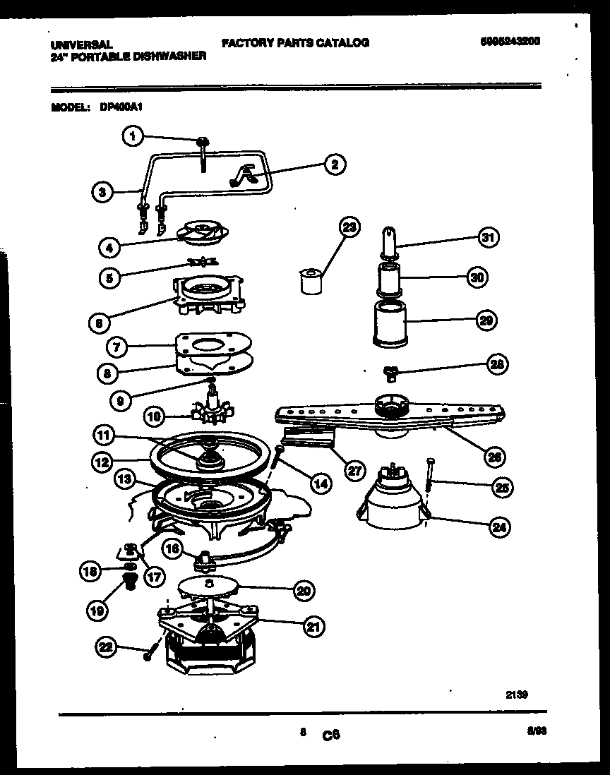 MOTOR PUMP PARTS