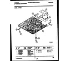 White-Westinghouse DP400A1 top parts diagram