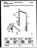 Motor and front frame assembly