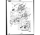 Frigidaire FRT20TRAW0 ice maker and installation parts diagram