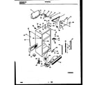 Frigidaire FRT20PRAW0 cabinet parts diagram