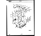 Frigidaire FRT20PRAD0 cabinet parts diagram