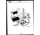 Frigidaire FRT20JRAW0 system and automatic defrost parts diagram