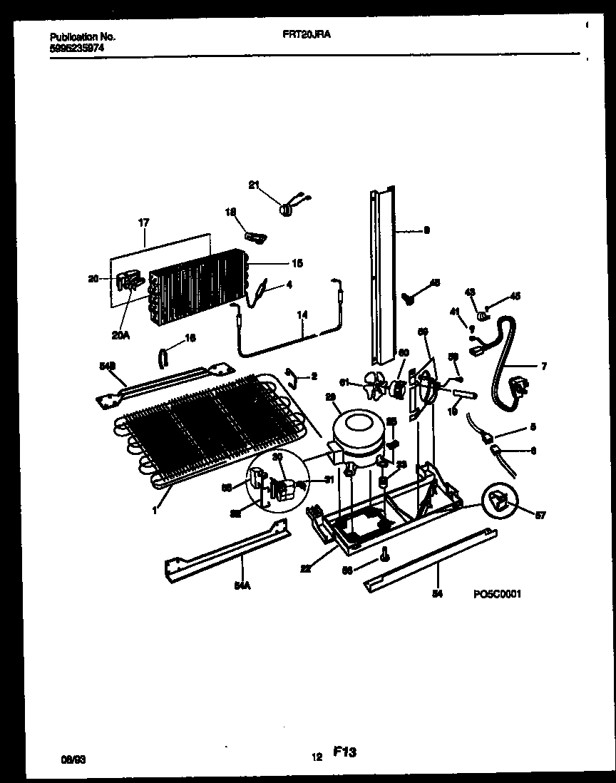 System and automatic defrost parts