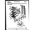 Frigidaire FFU17M2AW2 system and electrical parts diagram